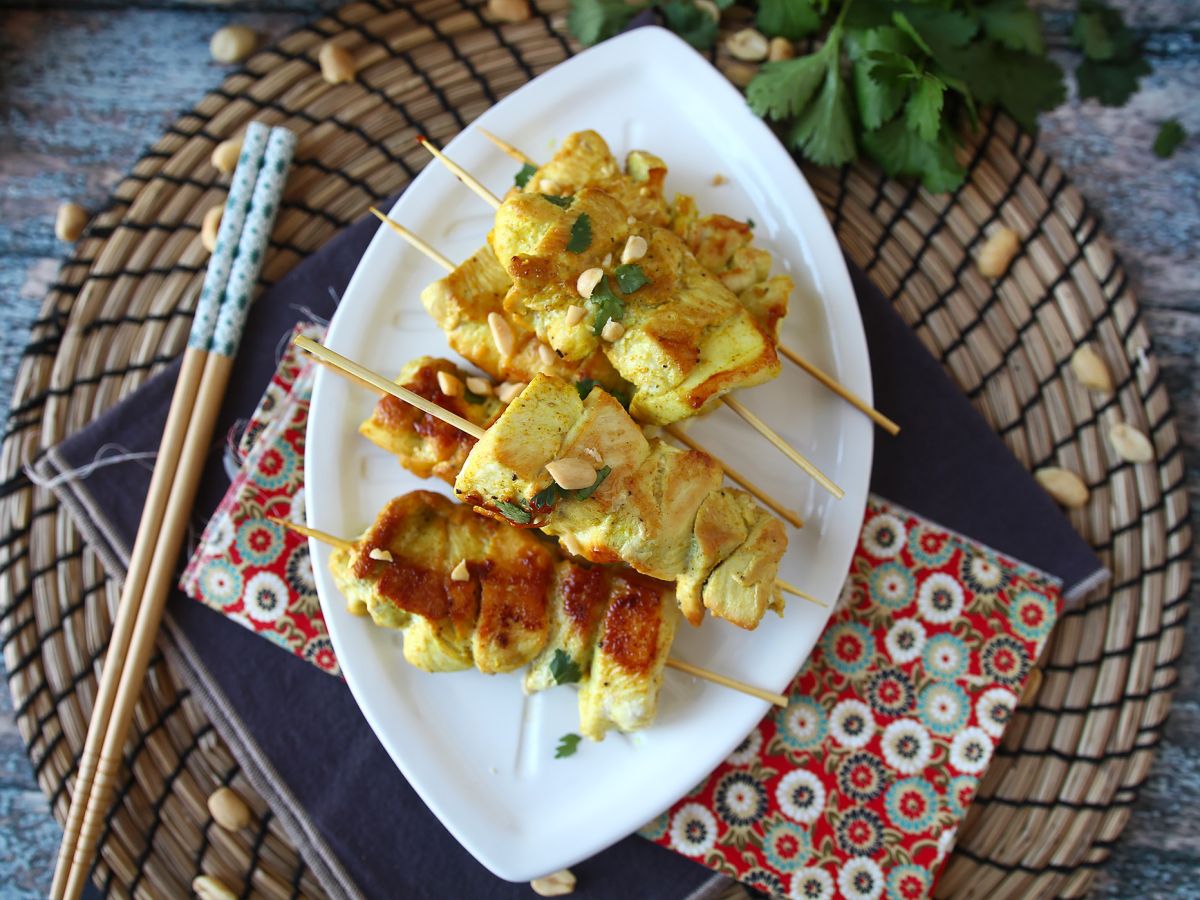 Kanakebab satay-kastikkeella, kulinaarinen matka Aasiaan! - kuva 7