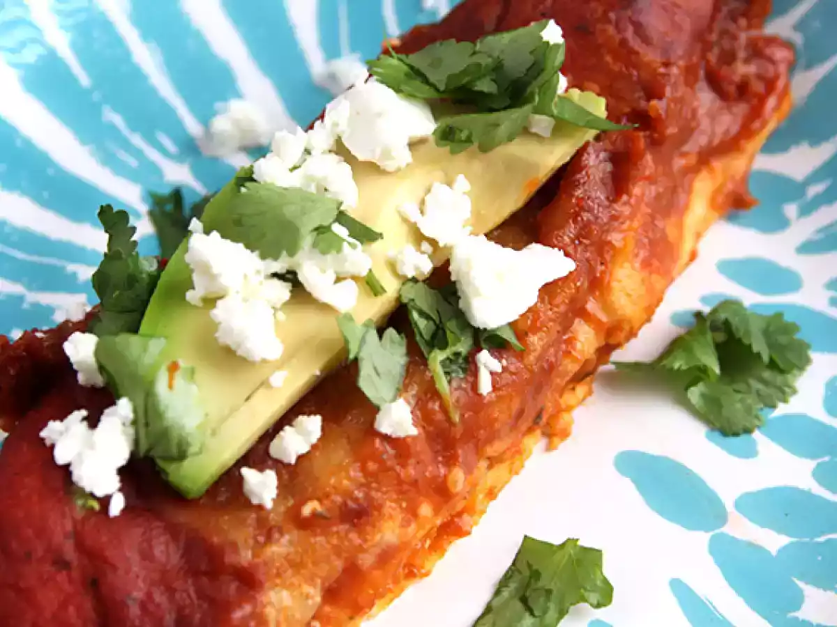 Kanan enchiladat chilikastikkeella - kuva 5