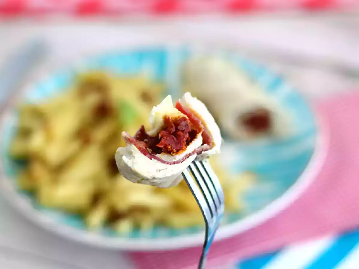 Kananpallotiinit mozzarellan kera - kuva 3