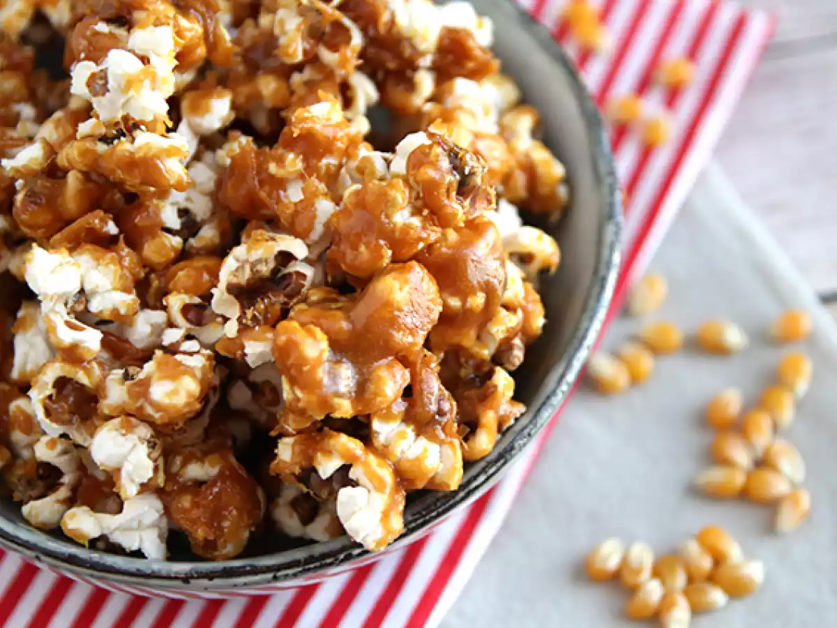 Karamellipopcorn