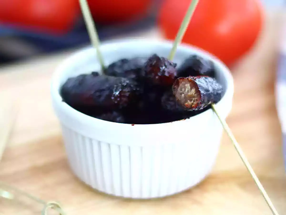 Karamellisoidut makkarat aperitiiviksi - kuva 2