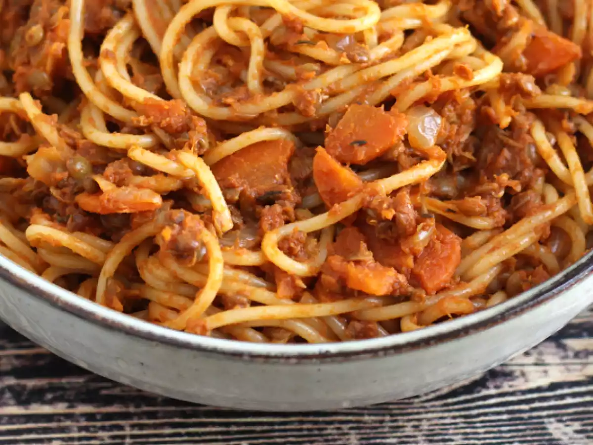 Kasvisbolognese spagettisi kaveriksi! - kuva 4