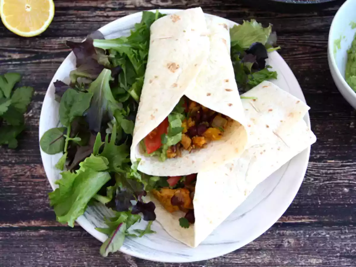 Kasvissyöjä fajitas teksturoidun soijaproteiinin kanssa - kuva 3