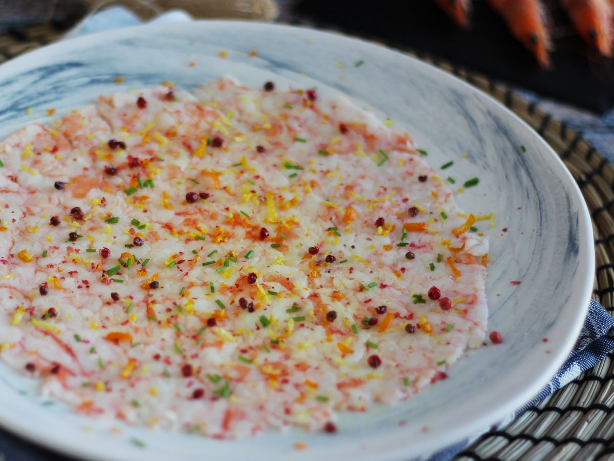 Katkarapujen carpaccio - kuva 3