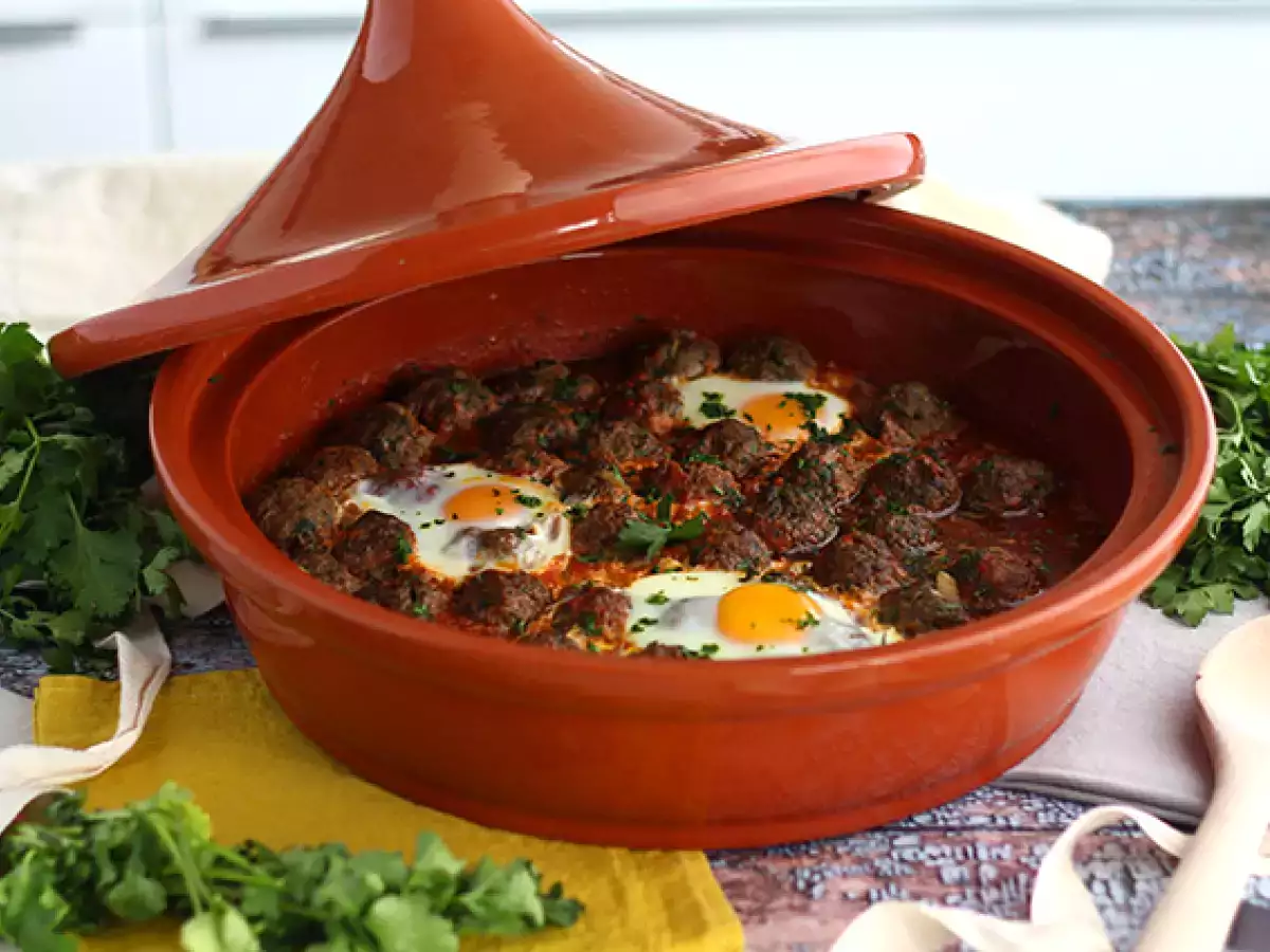 Kefta-tajine – mausteiset jauhelihapullat yrteillä - kuva 2