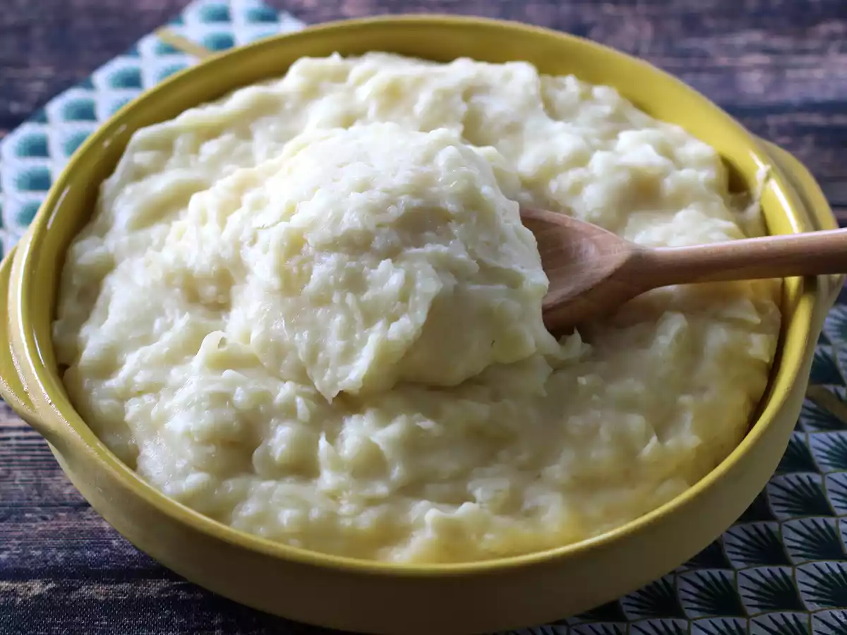 Kermainen ja helppo maniokkipyree
