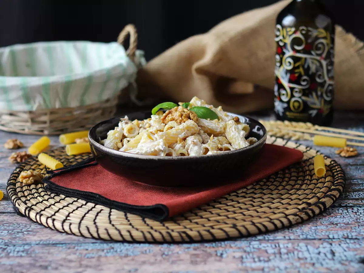 Kermainen ja rapea ricotta-saksanpähkinäpasta - kuva 2