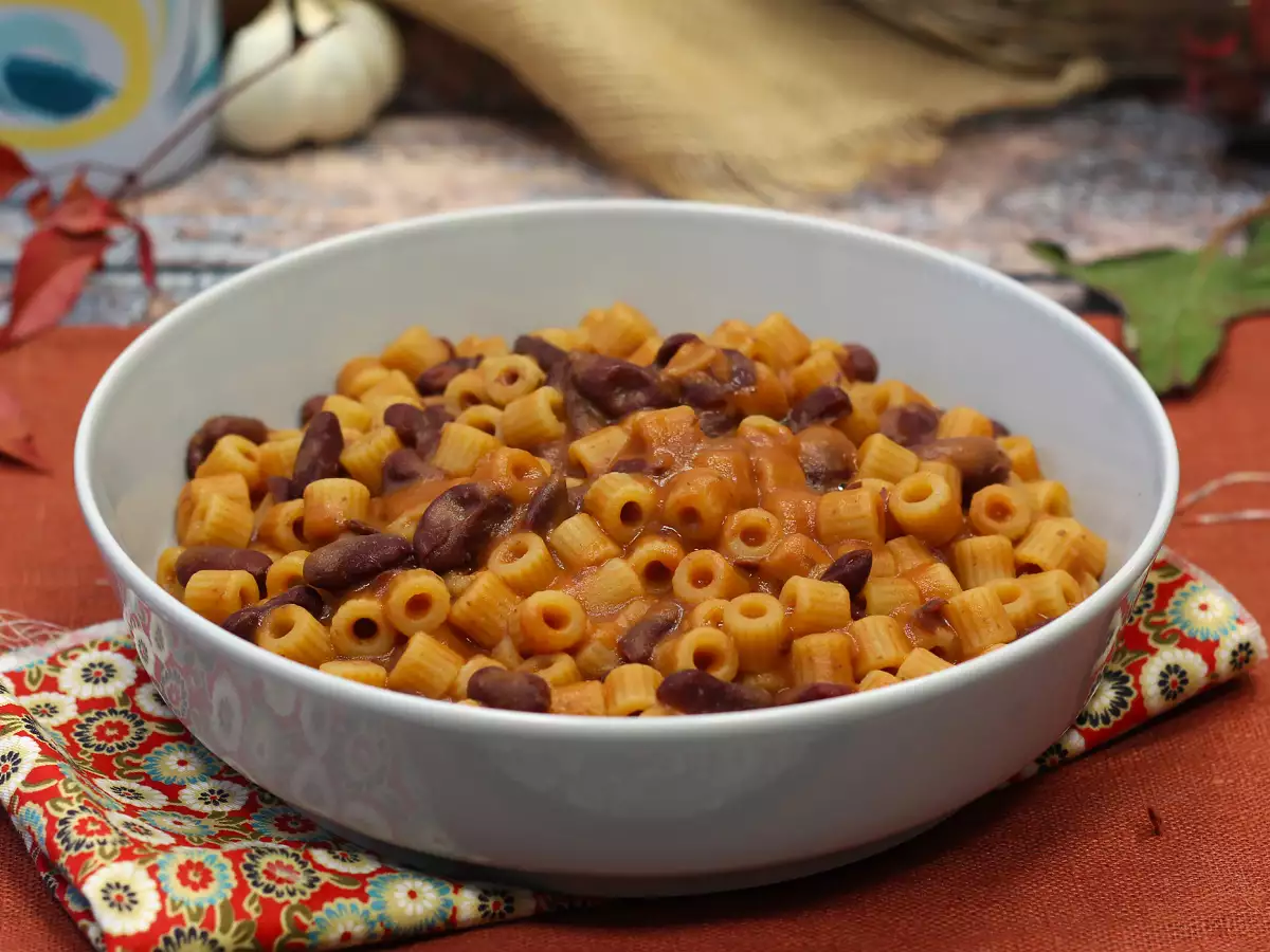 Kermainen pasta e fagioli – nopea ja helppo resepti