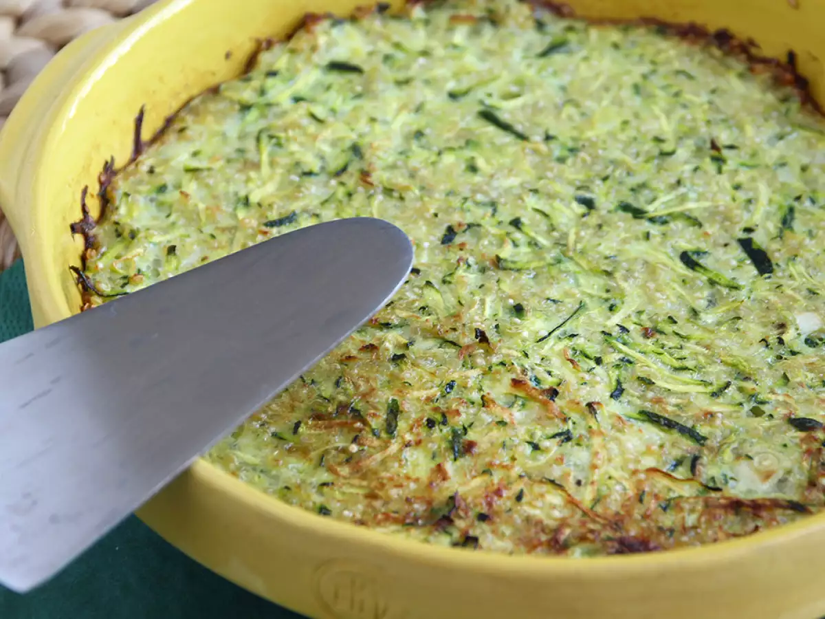 Kesäkurpitsa-kvino-omeletti - kuva 2