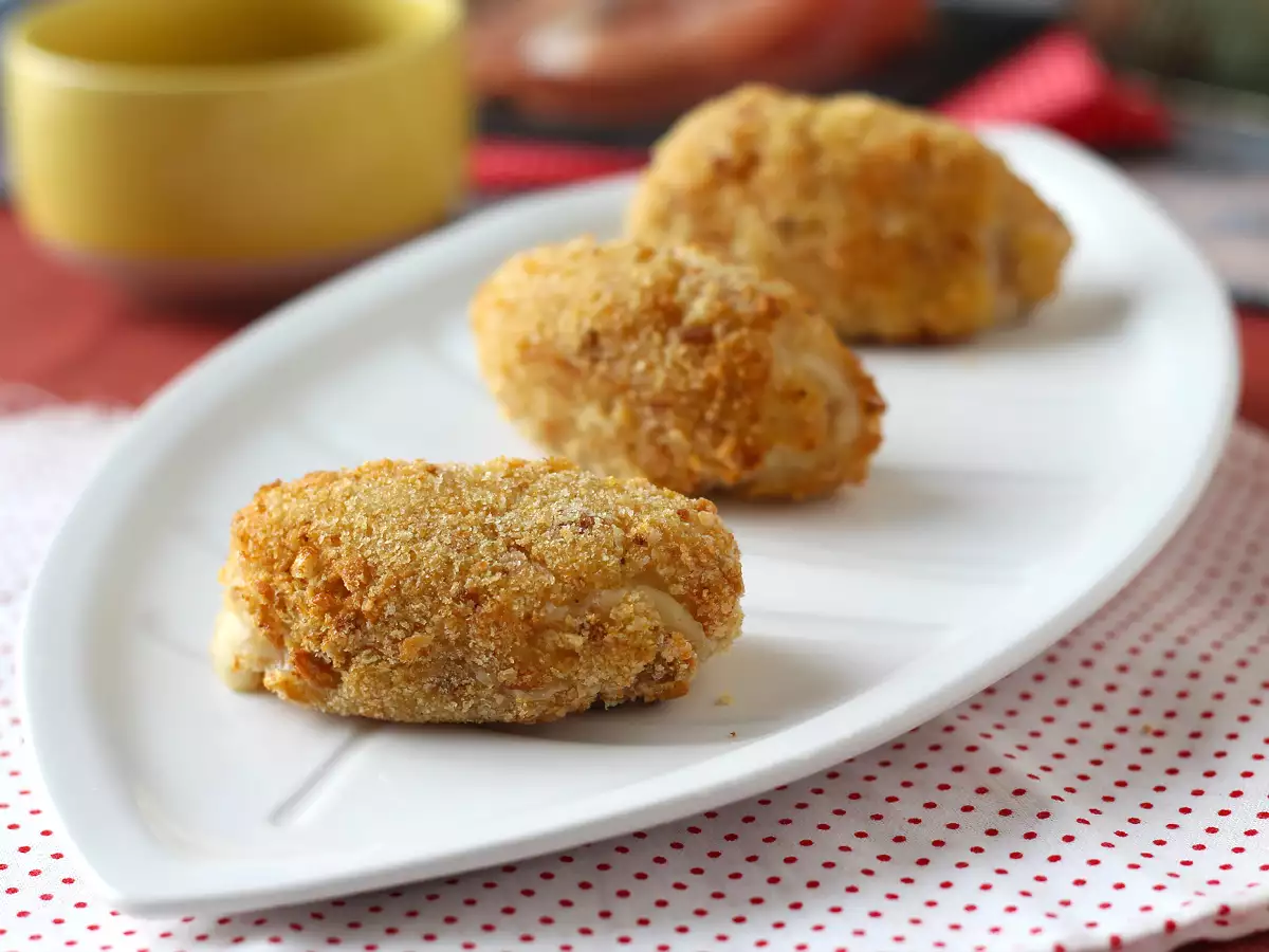 Kinkkukroketit Air Fryerilla: vähän öljyä, mutta yhtä rapeita kuin aina!