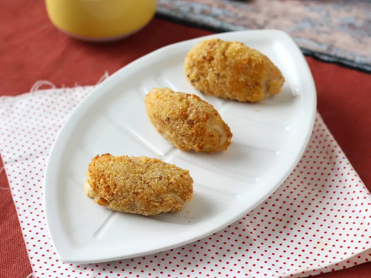 Kinkkukroketit air fryerissa – vähällä öljyllä yhtä rapeita! - kuva 5