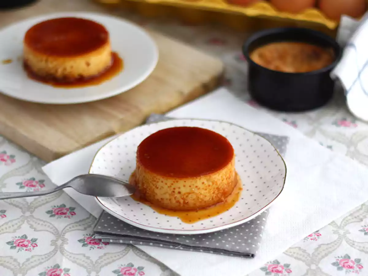 Kondensoidun maidon flan - kuva 2