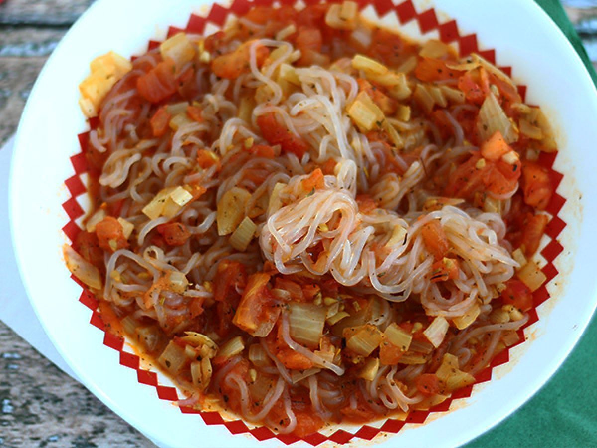 Konjac-spagetti provencelaiseen tyyliin - kuva 2