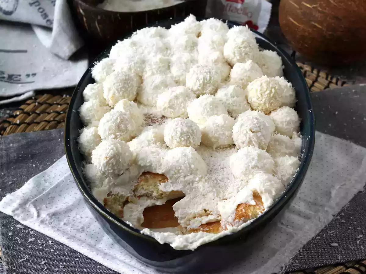 Kookos Tiramisu Raffaellon kanssa - kuva 6
