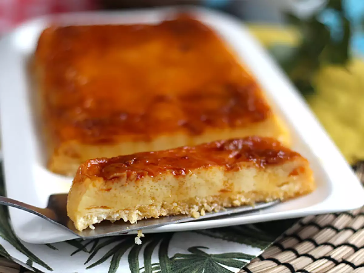 Kookosflan mikroaaltouunissa 8 minuutissa - kuva 2