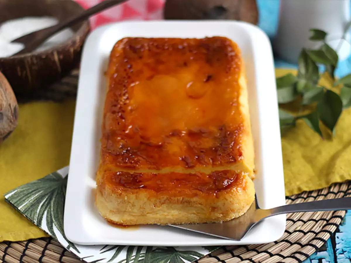 Kookosflan mikroaaltouunissa 8 minuutissa - kuva 4