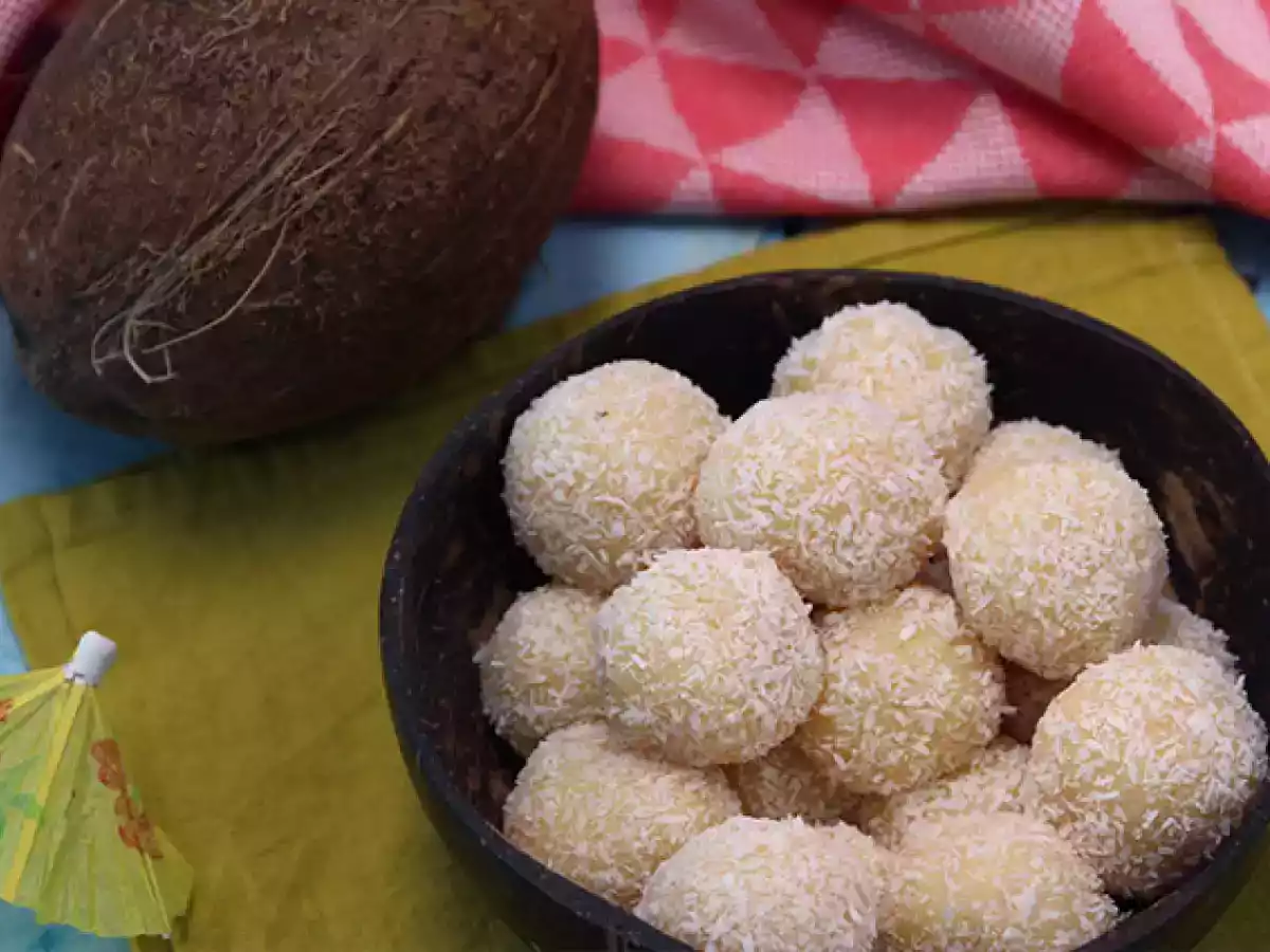 Kookospähkinä Brigadeiros - kuva 3