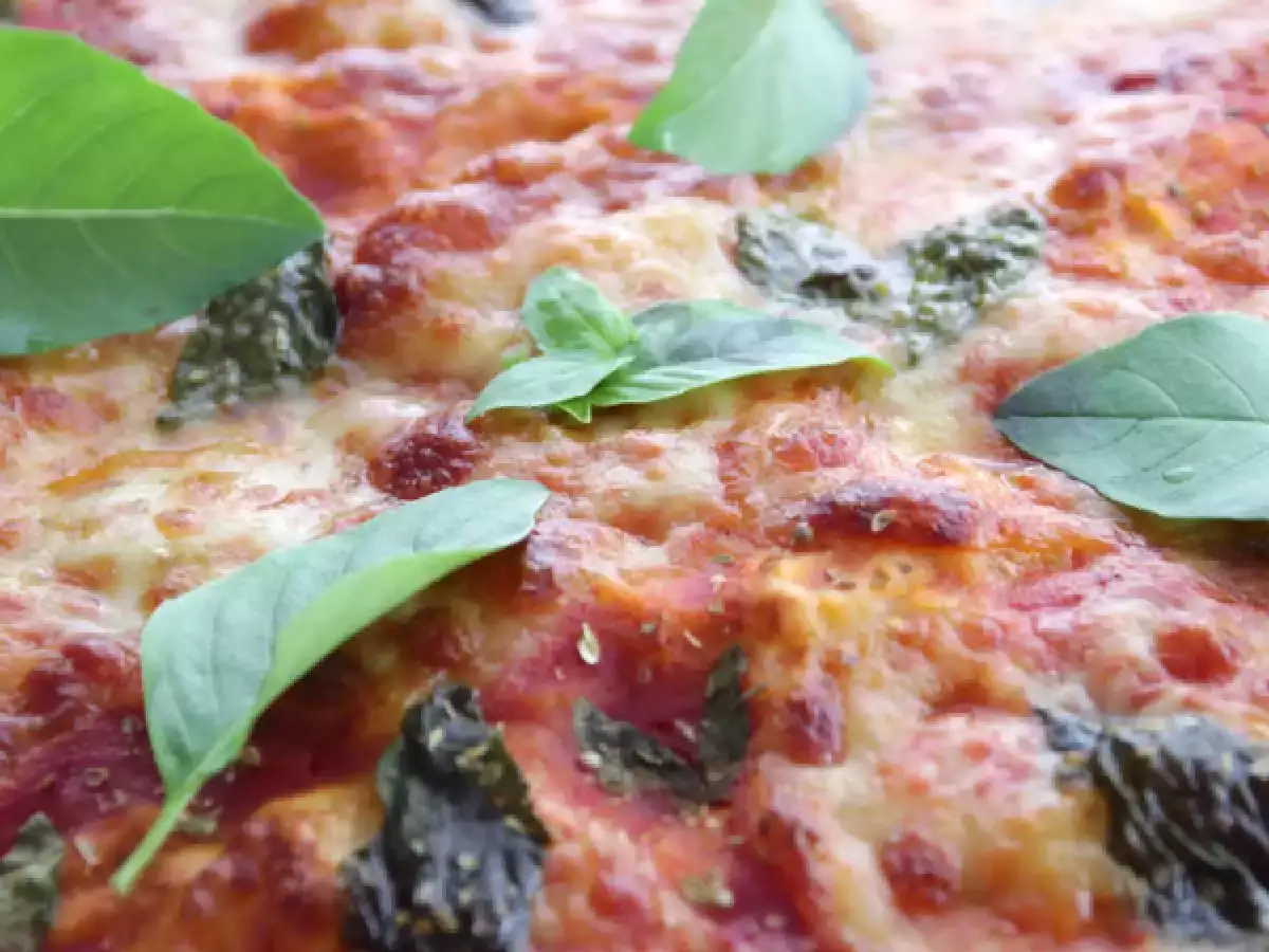 Kostea Margherita-pizza - kuva 3