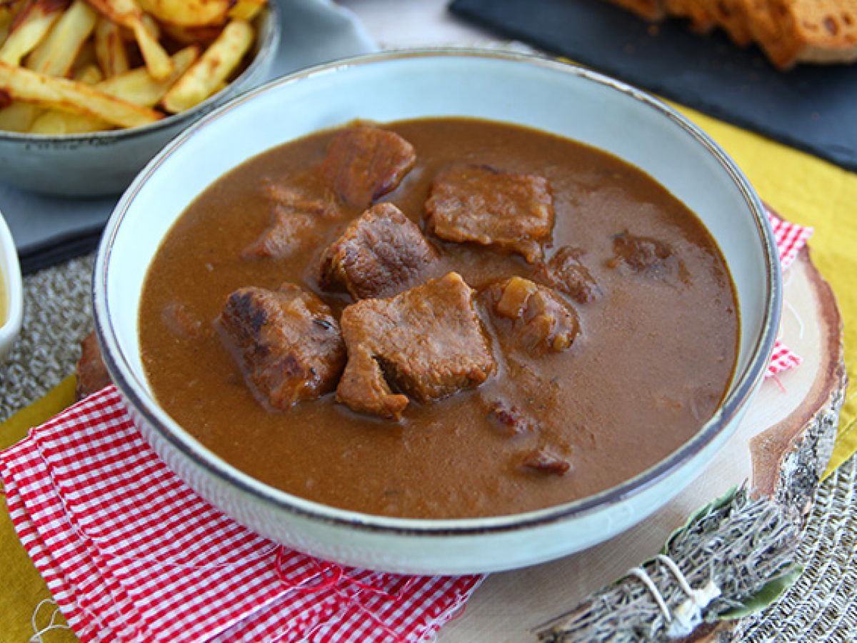 Kotitekoinen flaamilainen carbonnade