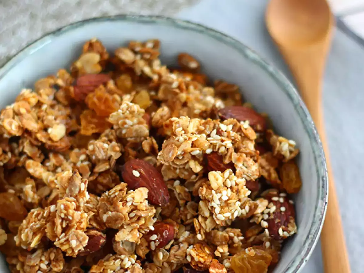 Kotitekoinen granola eli mysli - kuva 4