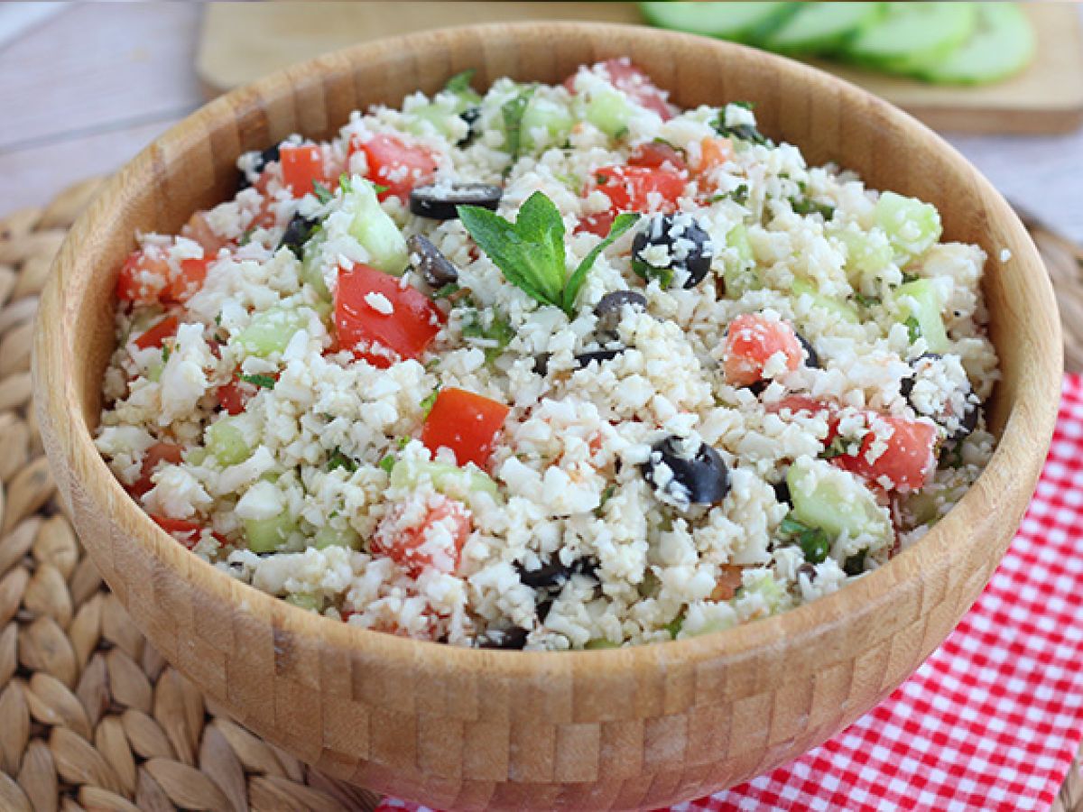 Kukkakaali tabbouleh 100 % kasviksia - kuva 4