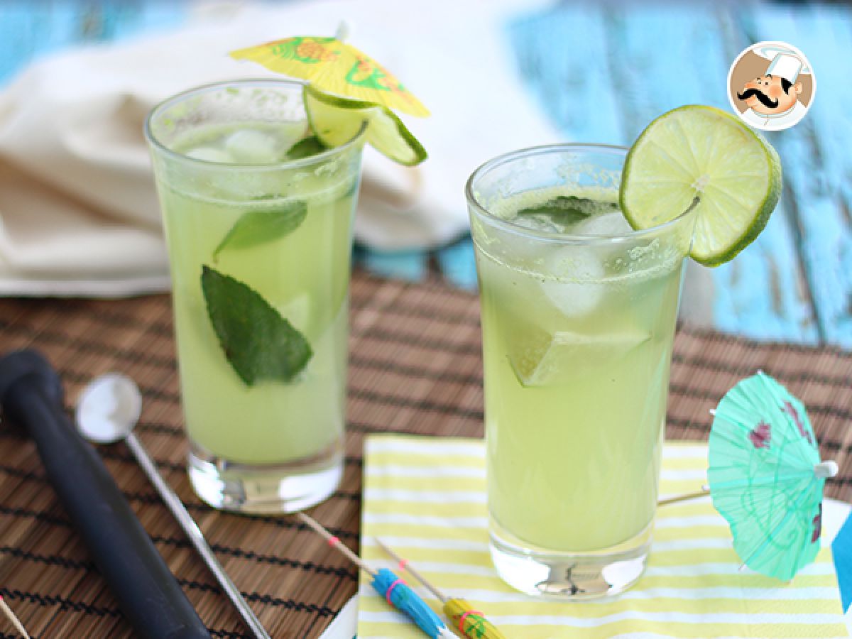 Kurkku Mojito, alkoholittomat cocktailit