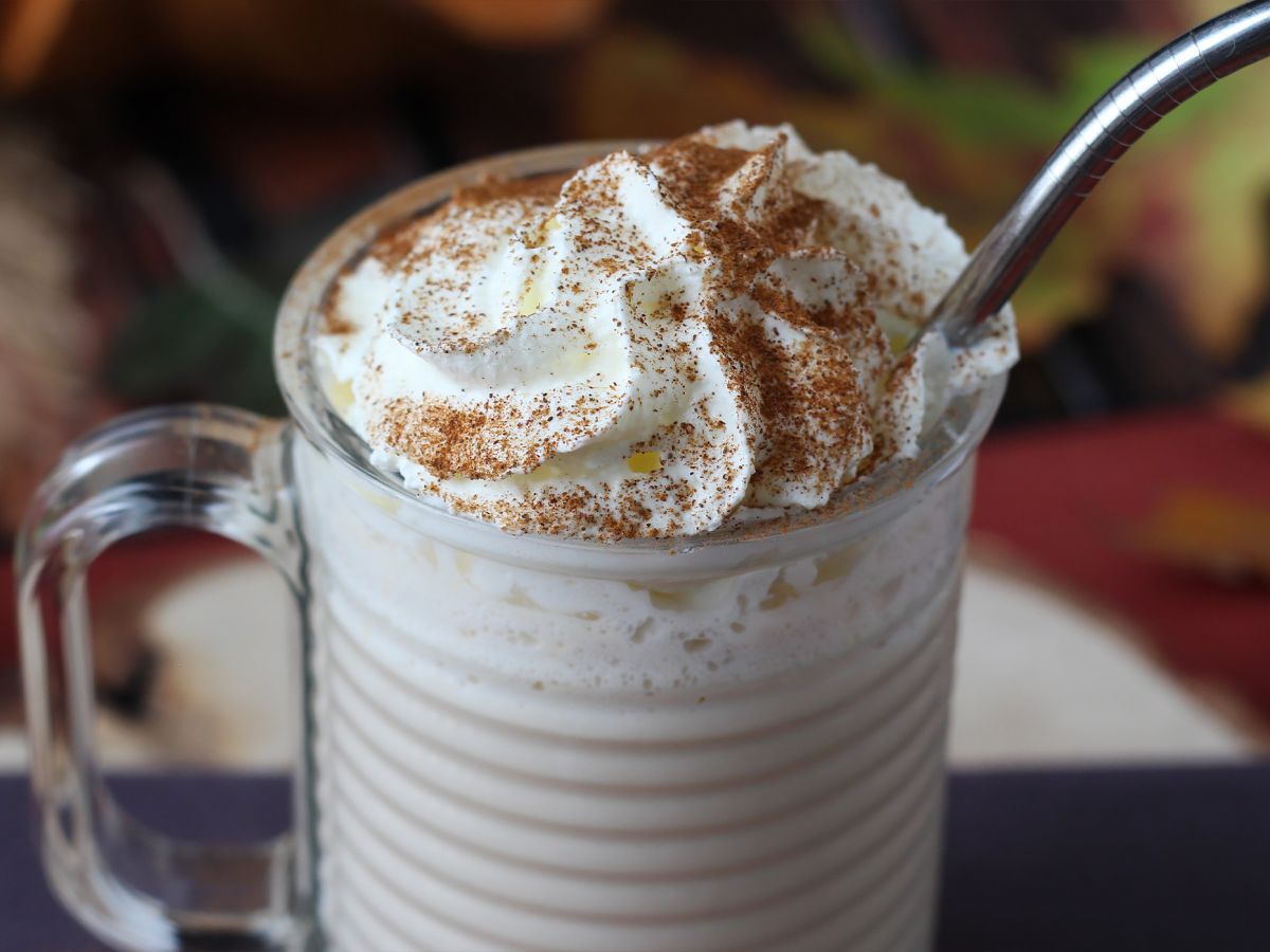 Kurpitsamausteinen latte kotitekoisella kurpitsasiirapilla! - kuva 3