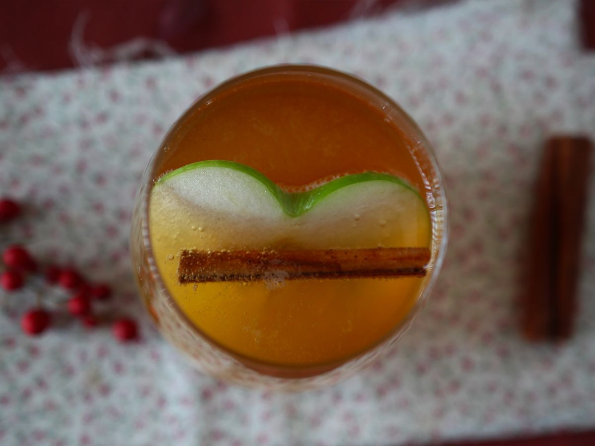 Kurpitsaspritz, mausteinen cocktail kurpitsasiirapilla! - kuva 4