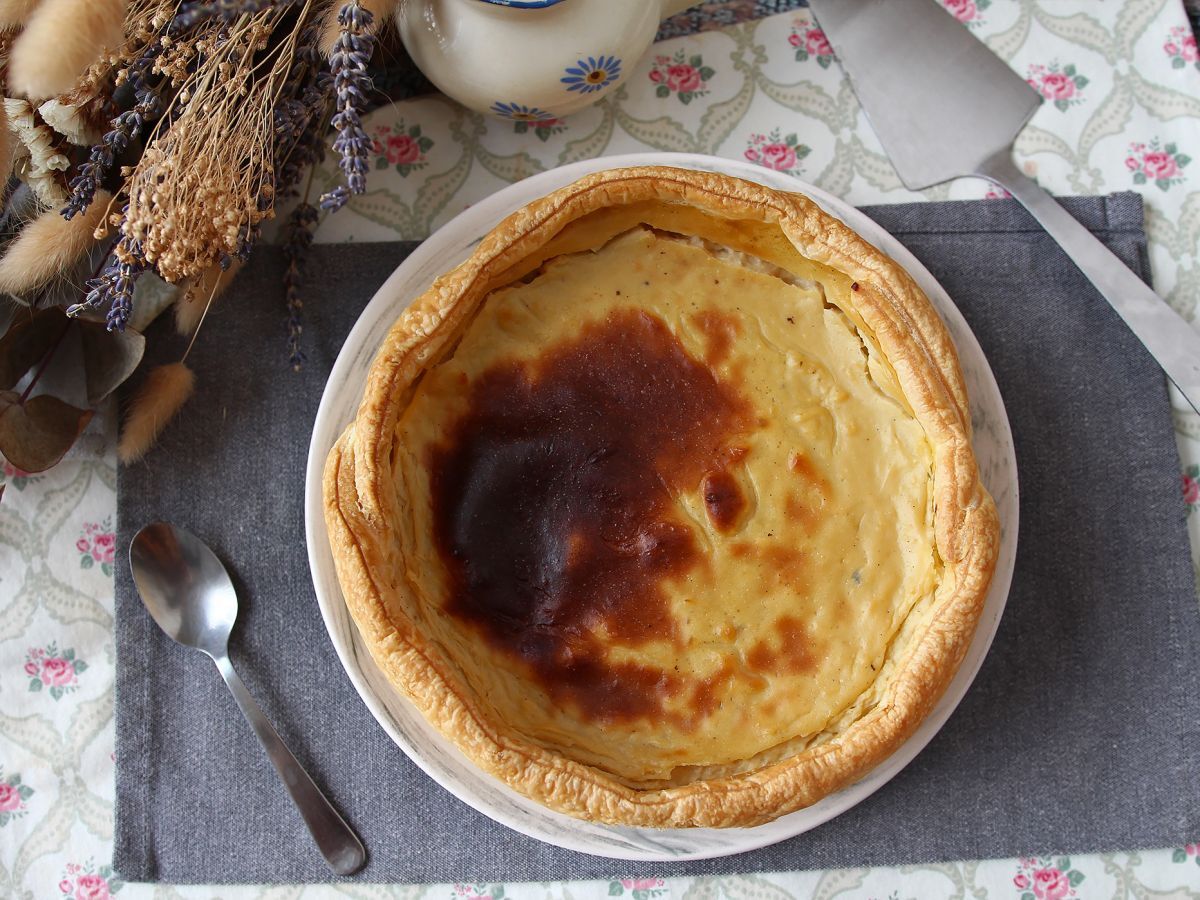Laktoositon flan pâtissier - kuva 4