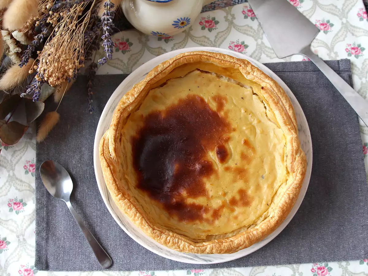 Laktoositon flan pâtissier - kuva 4