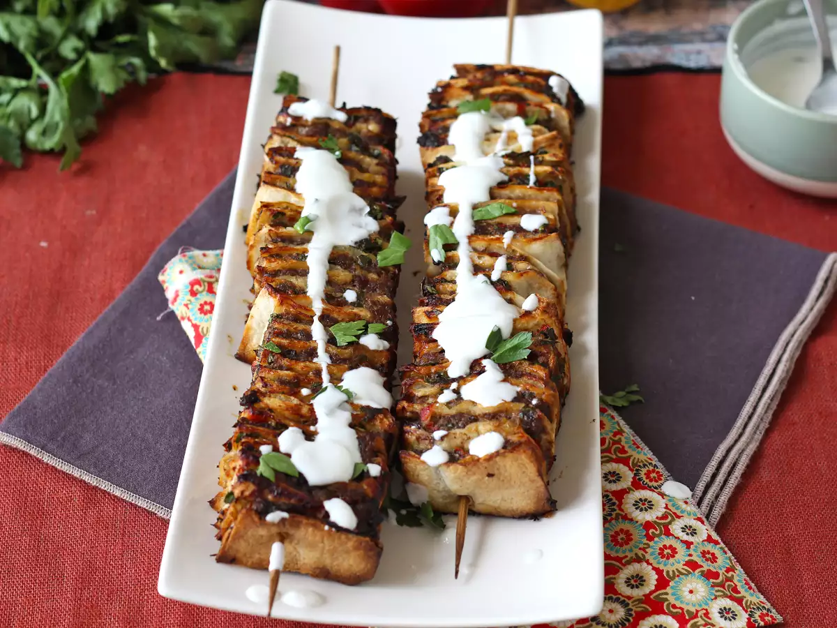 Lavash-kebab tortilloista – helpot ja kuuluisat uunissa paistetut vartaat! - kuva 7