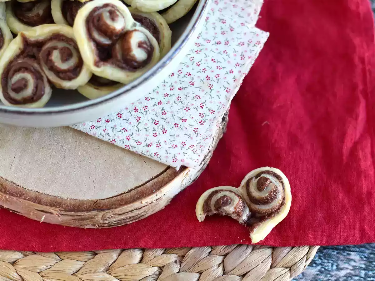 Leivonnaiset sydämet Nutellalla ystävänpäiväksi - kuva 4
