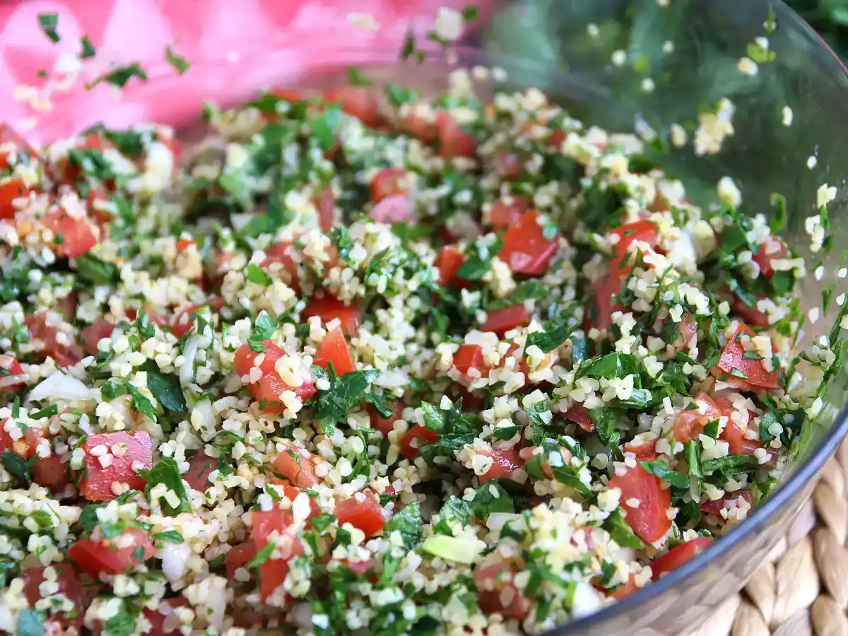 Libanonilainen tabbouleh, hyper tuoksuva ja hyvin tuore kuin me haluamme - kuva 2