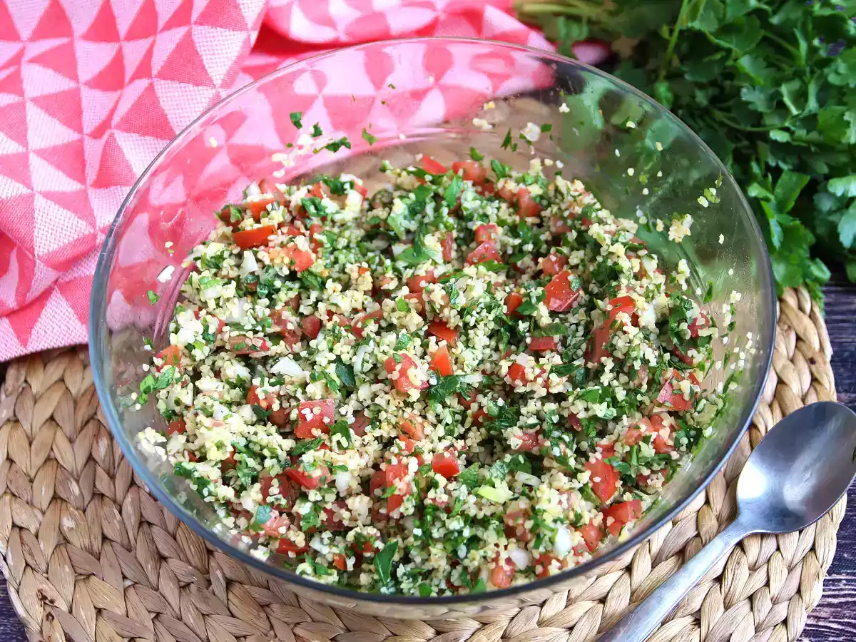 Libanonilainen tabbouleh, hyper tuoksuva ja hyvin tuore kuin me haluamme - kuva 3