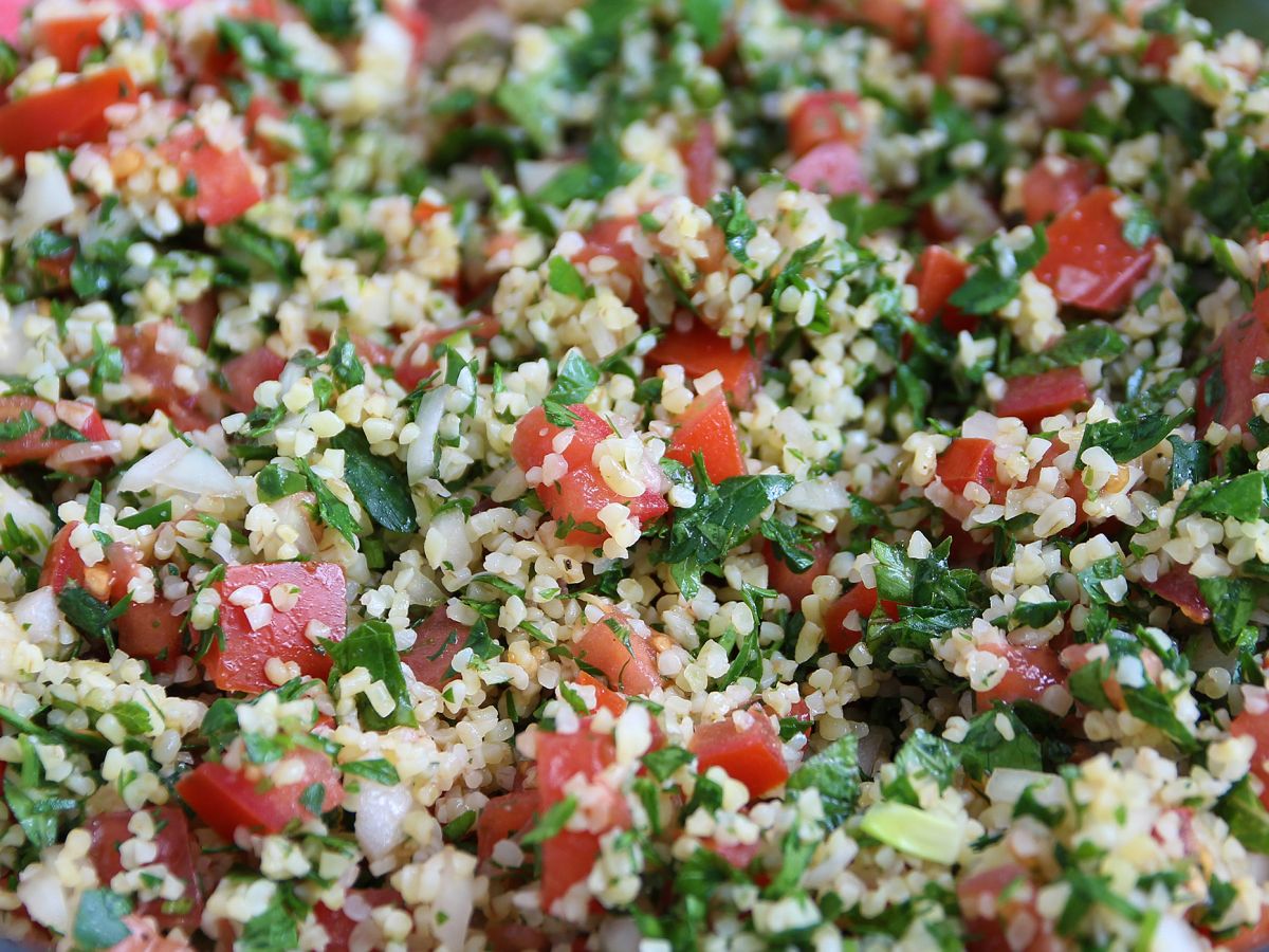 Libanonilainen tabbouleh, hyper tuoksuva ja hyvin tuore kuin me haluamme - kuva 4