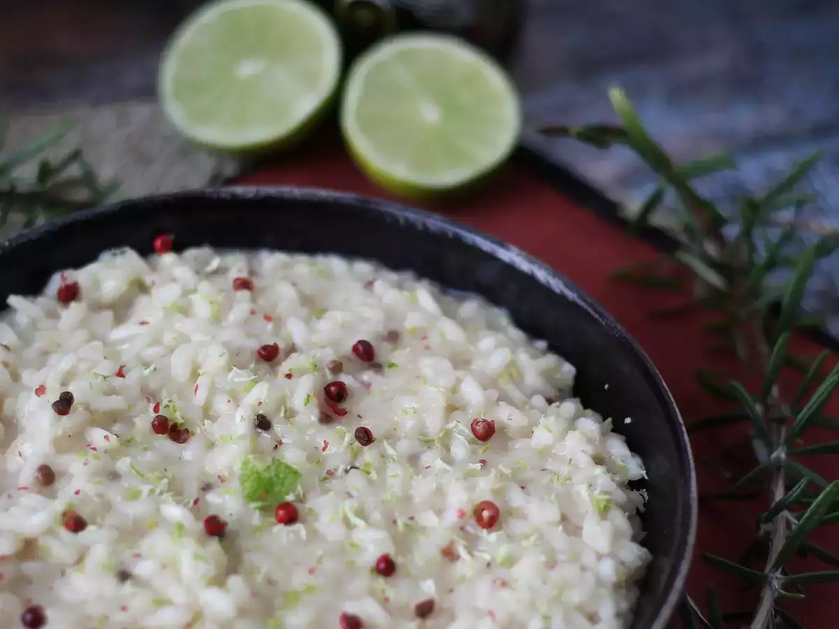 Limetti- ja rosépippuririsotto – tyylikäs kasvisruoka erityisiin illallisiin - kuva 5