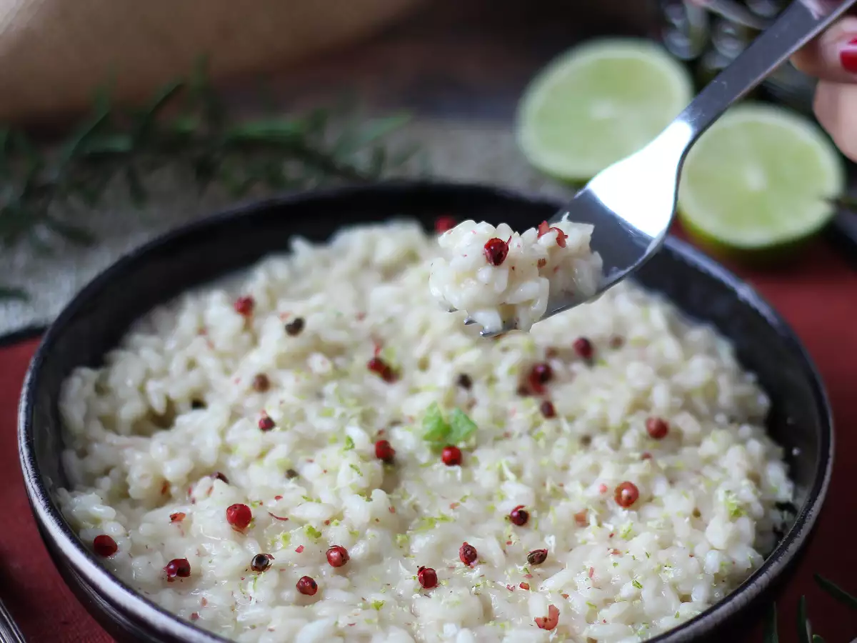 Limetti- ja rosépippuririsotto – tyylikäs kasvisruoka erityisiin illallisiin - kuva 6