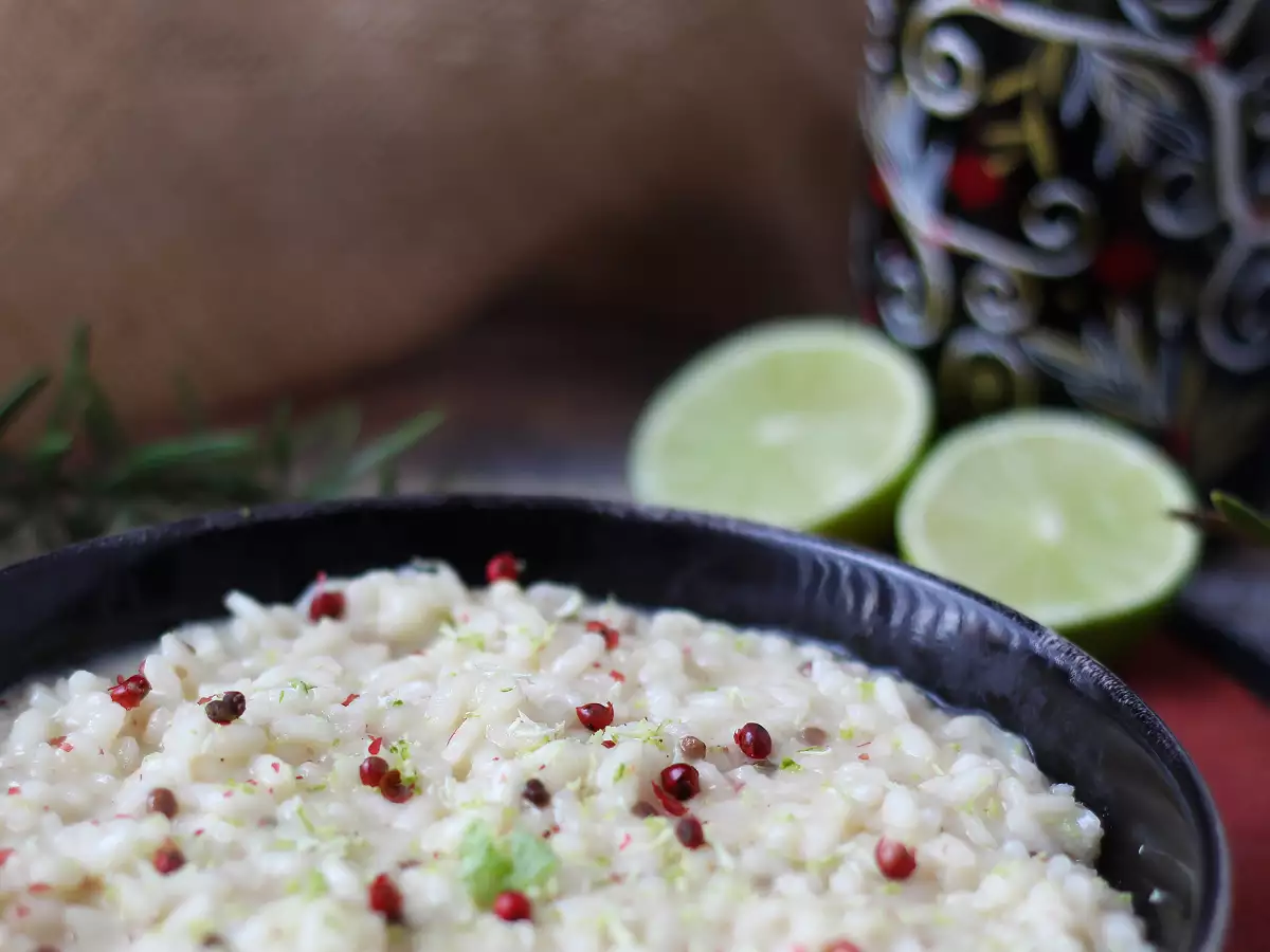Limetti- ja rosépippuririsotto – tyylikäs kasvisruoka erityisiin illallisiin - kuva 7