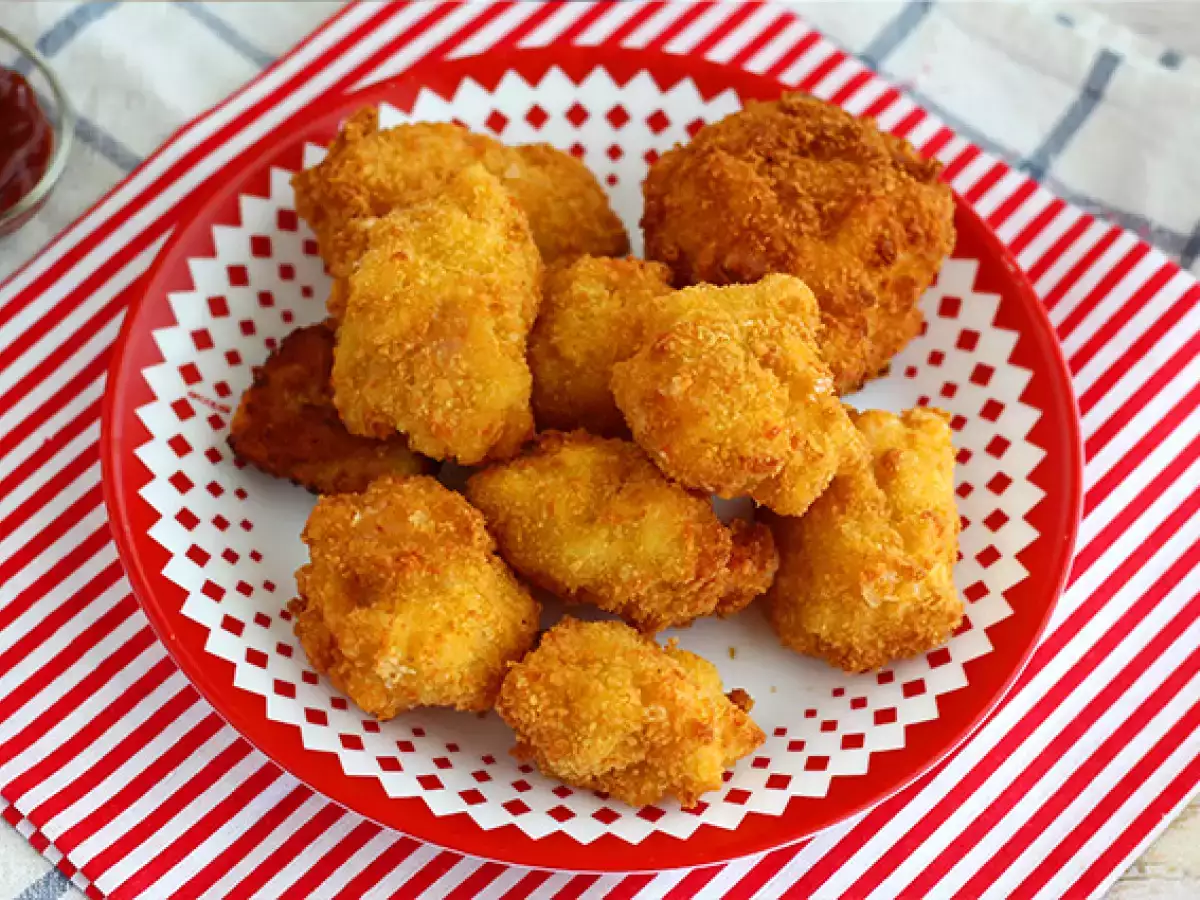 Makaronikroketit kinkulla ja juustolla - kuva 3