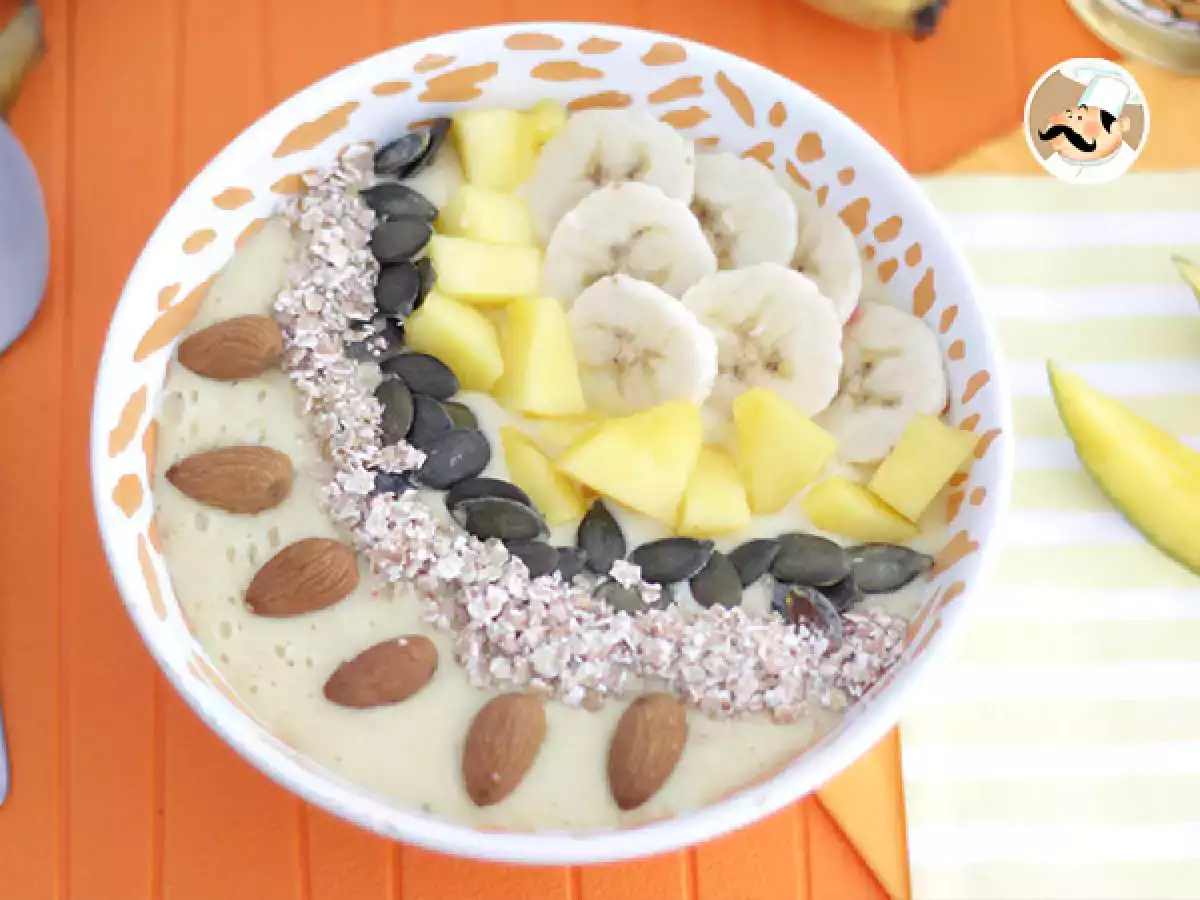 Mango-banaanismoothiekulho - kuva 2
