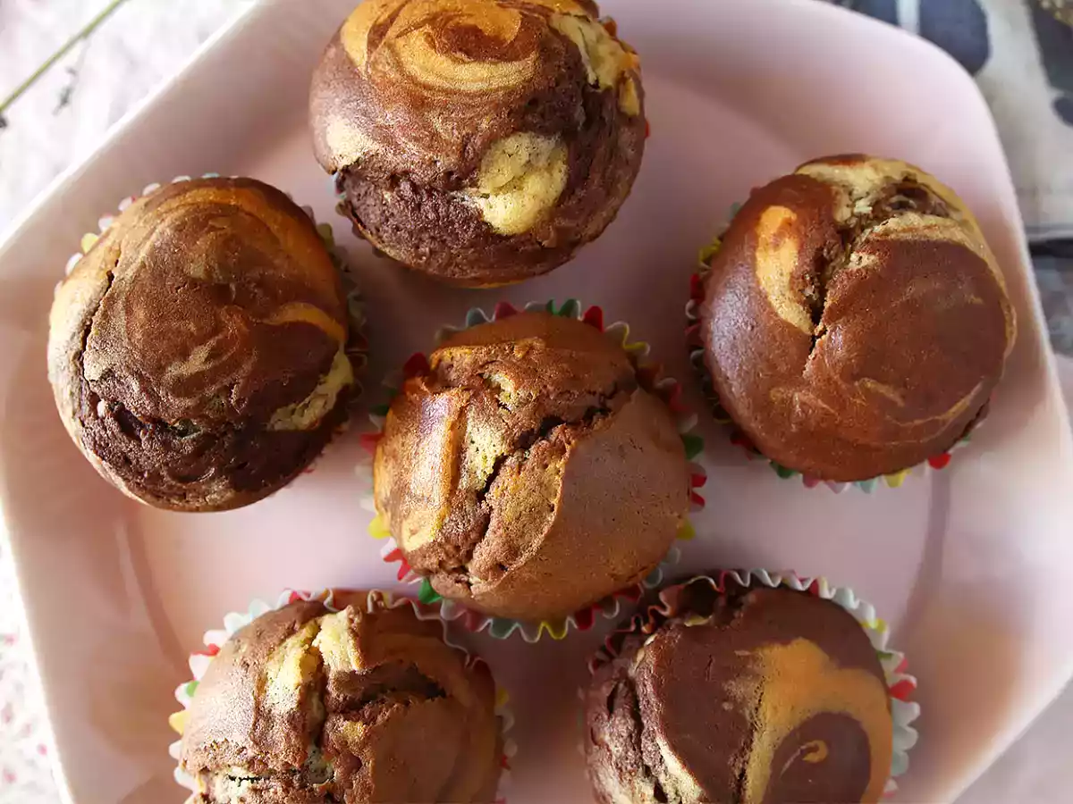 Marmoriset muffinssit - kuva 3