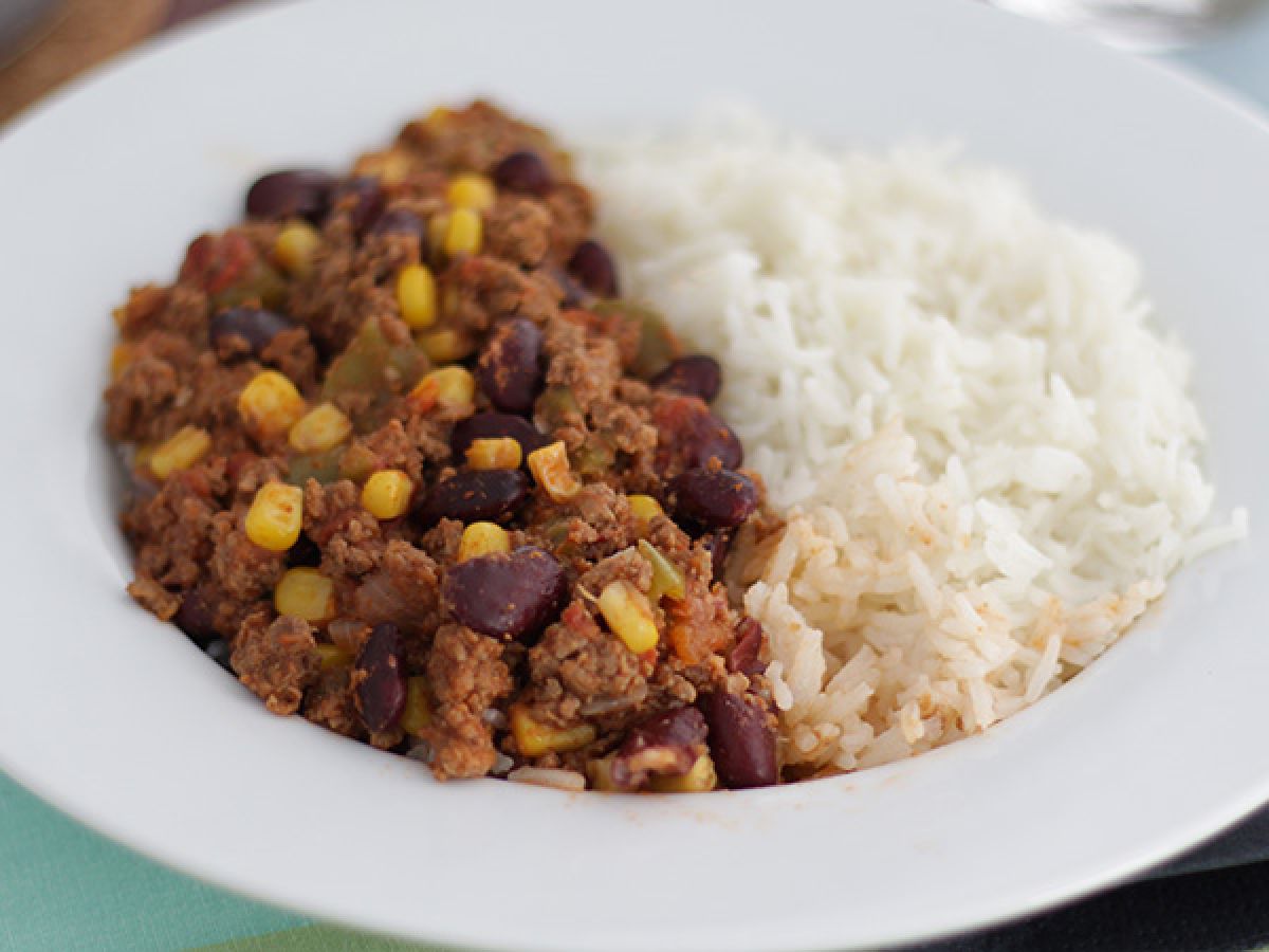 Meksikolainen chili con carne