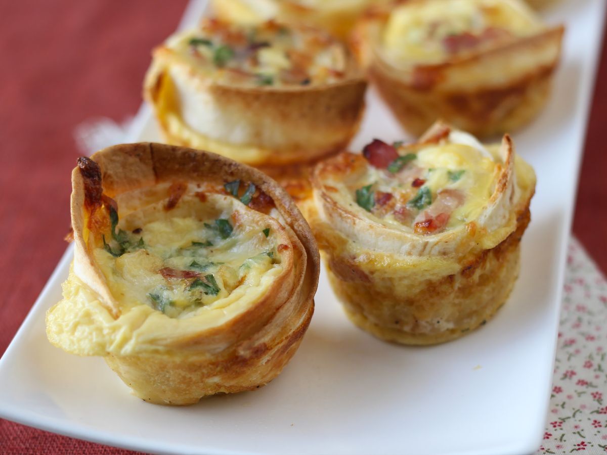 Mitä tehdä tortillojen kanssa? Helppoja ja taloudellisia quiches!
