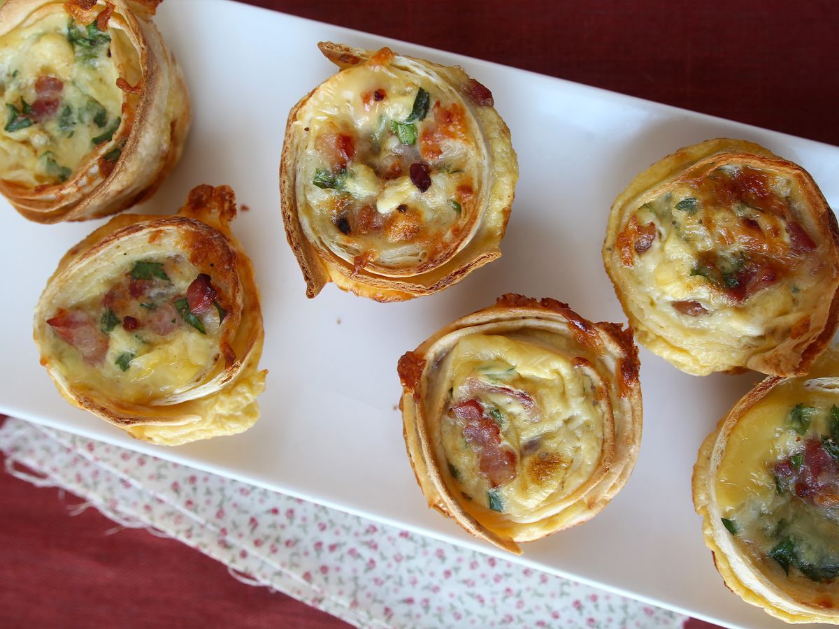 Mitä tehdä tortillojen kanssa? Helppoja ja taloudellisia quiches! - kuva 4