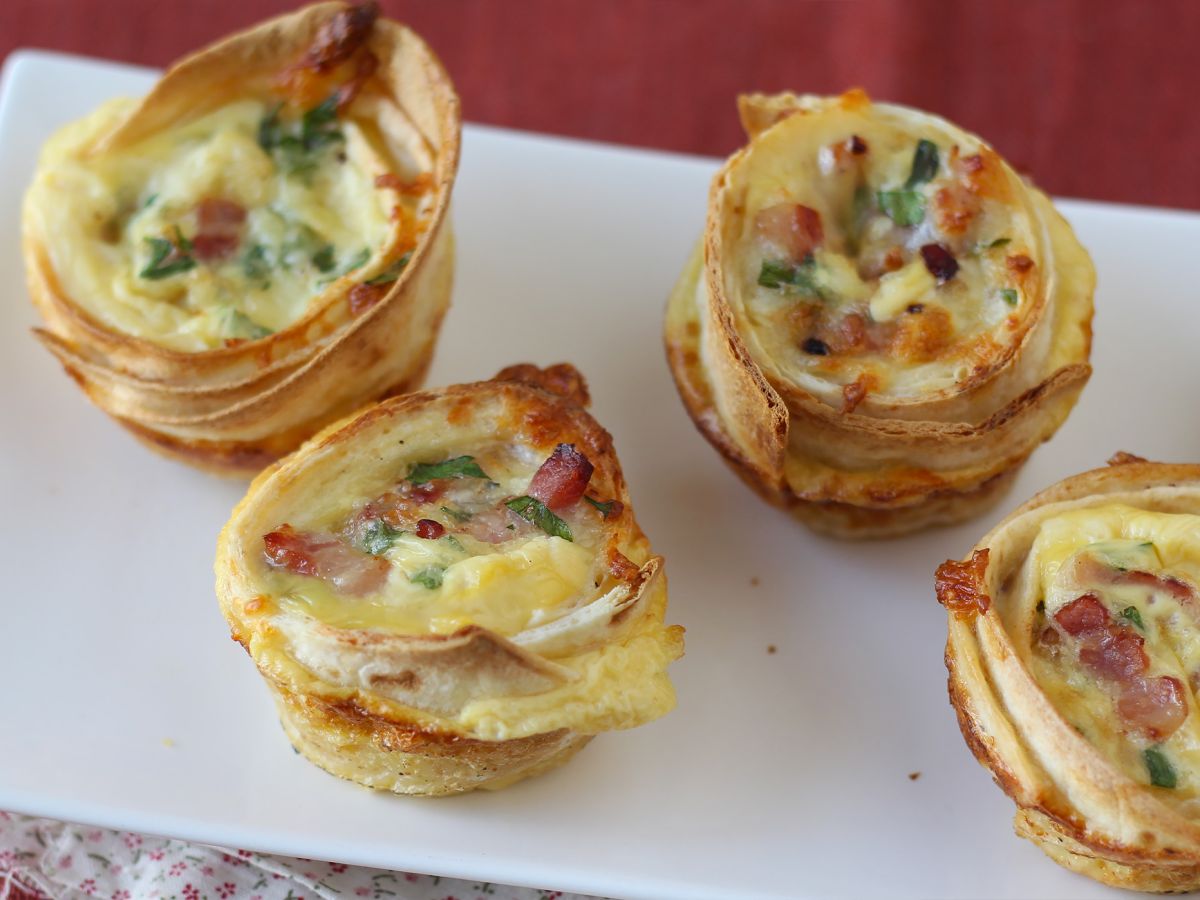 Mitä tehdä tortillojen kanssa? Helppoja ja taloudellisia quiches! - kuva 6