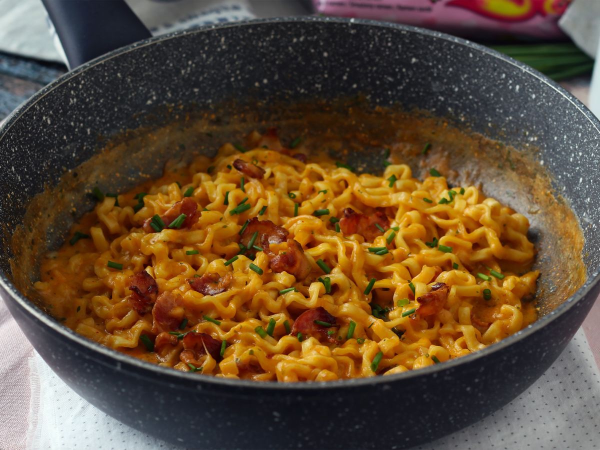 Miten valmistaa Buldak-nuudeleita carbonara-maulla? Paras resepti! - kuva 5