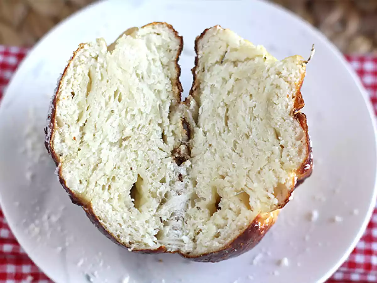 Mozzarellaa ja rosmariinia sisältävät rinkeli - kuva 5