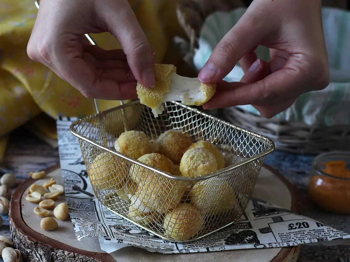 Mozzarellapallot airfryerissa - kuva 4