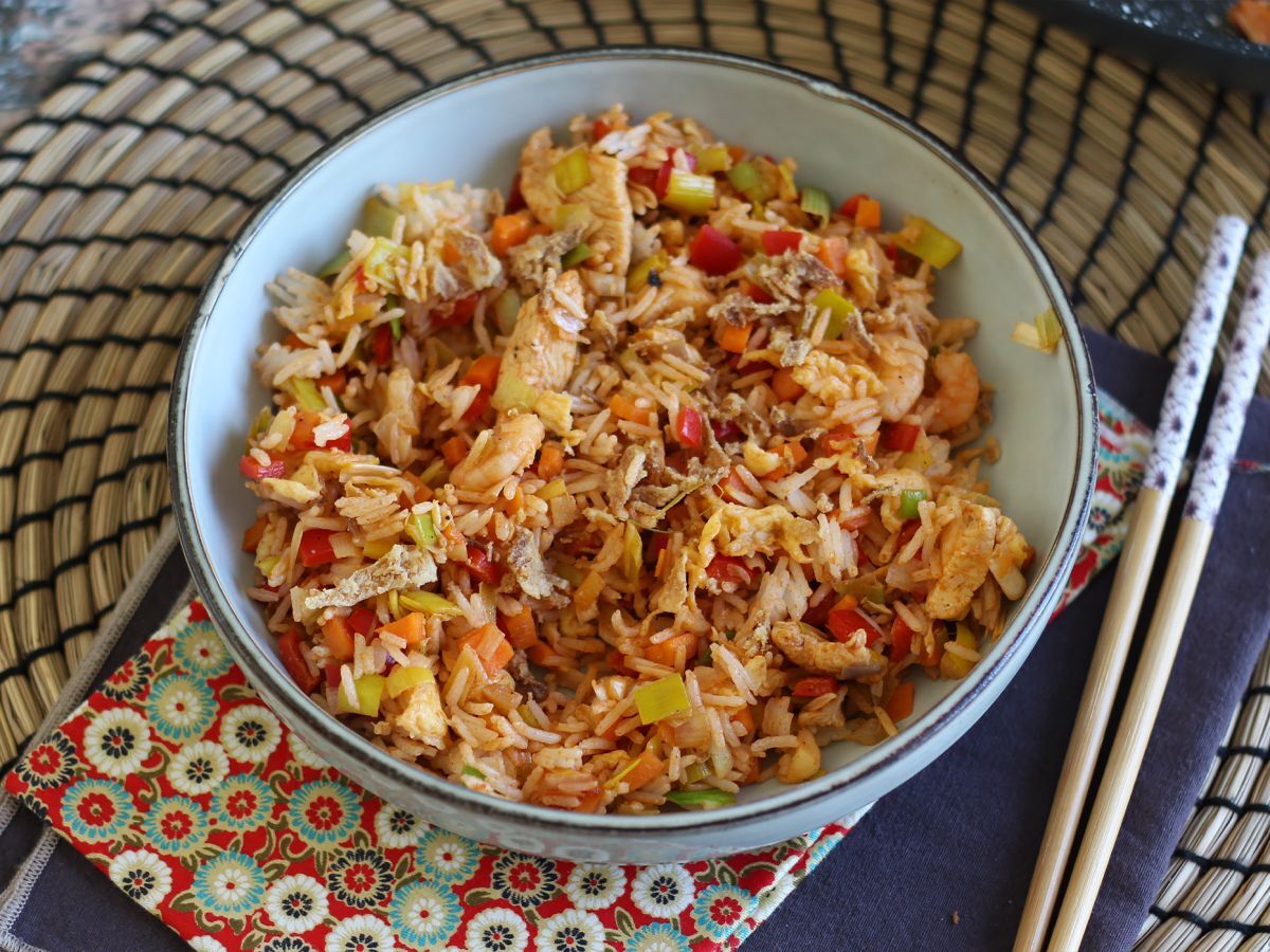 Nasi goreng, indonesialainen riisiruoka - kuva 2