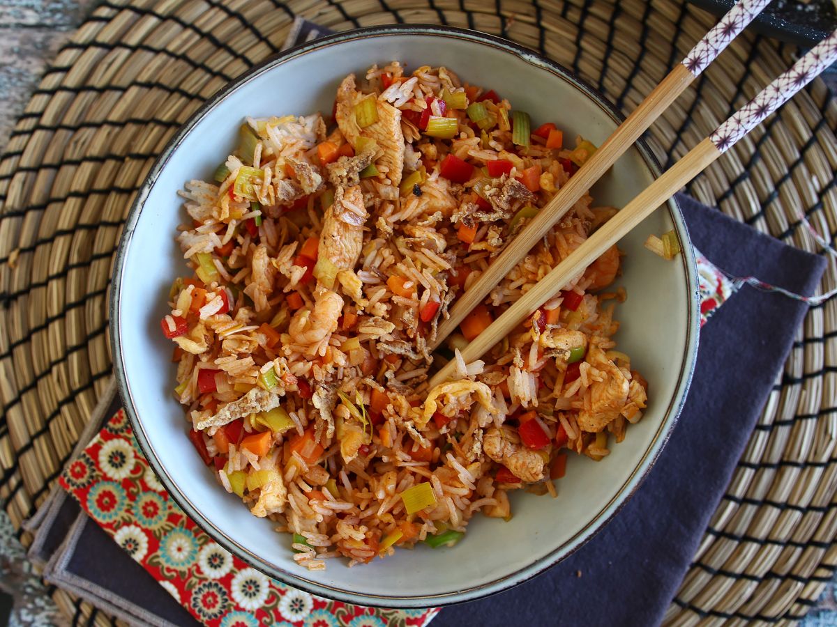 Nasi goreng, indonesialainen riisiruoka - kuva 4